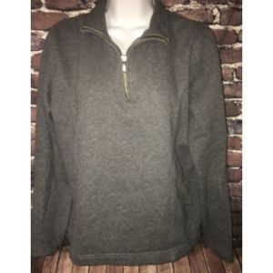 Geoffrey Beene Sport Pull Over Grey Size M